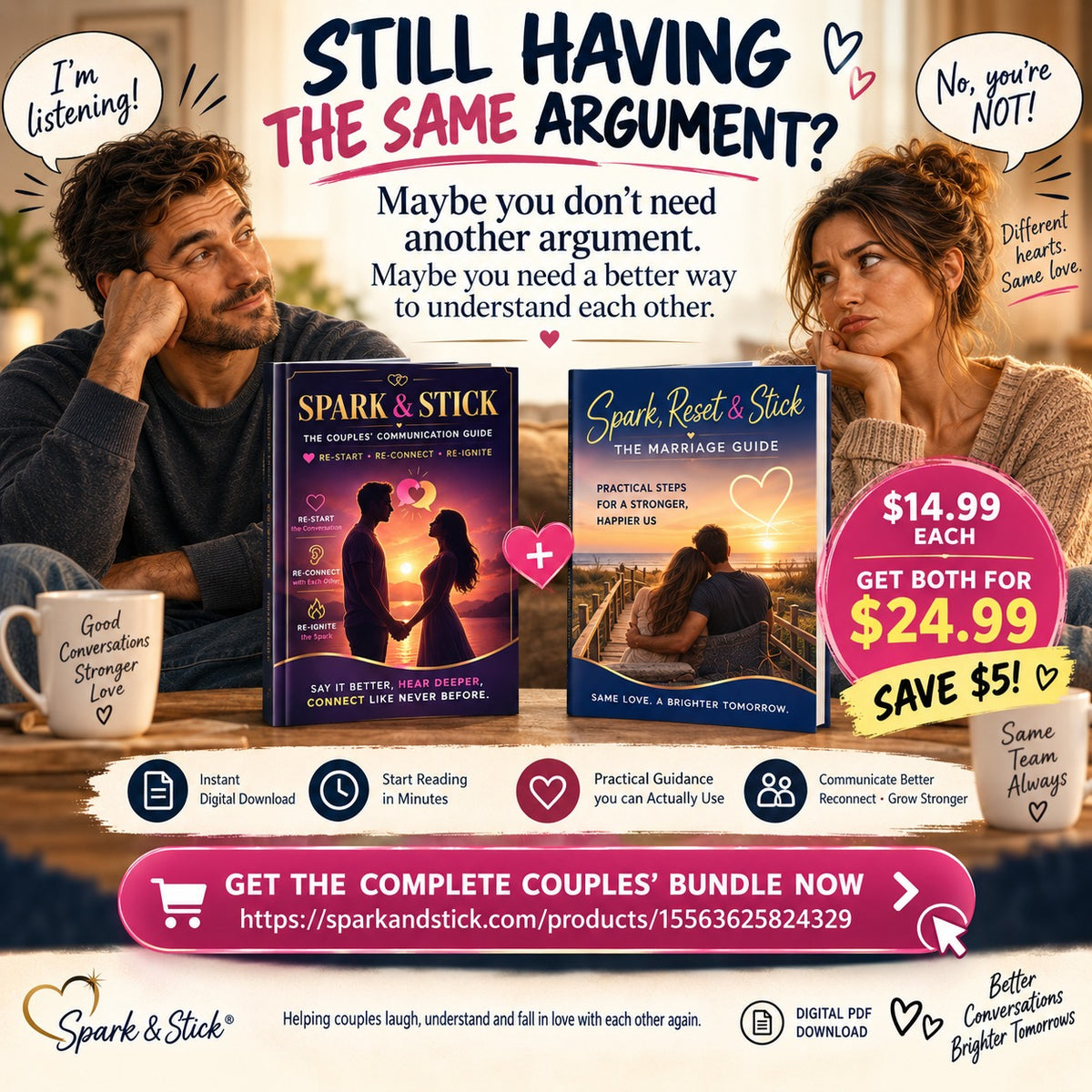 Complete Couples' Bundle - (Marriage and Communication)